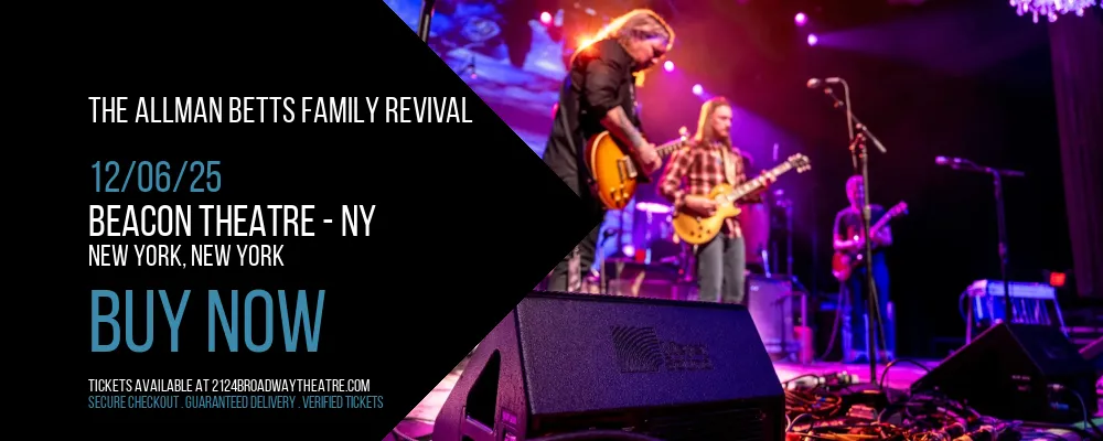 The Allman Betts Family Revival at Beacon Theatre - NY