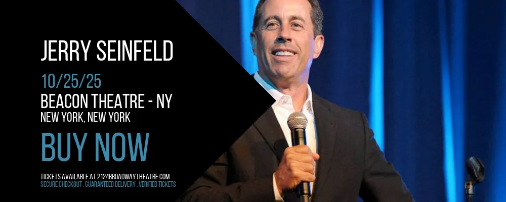 Jerry Seinfeld at Beacon Theatre - NY