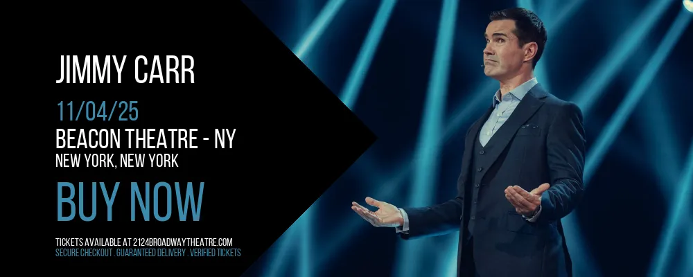 Jimmy Carr at Beacon Theatre - NY