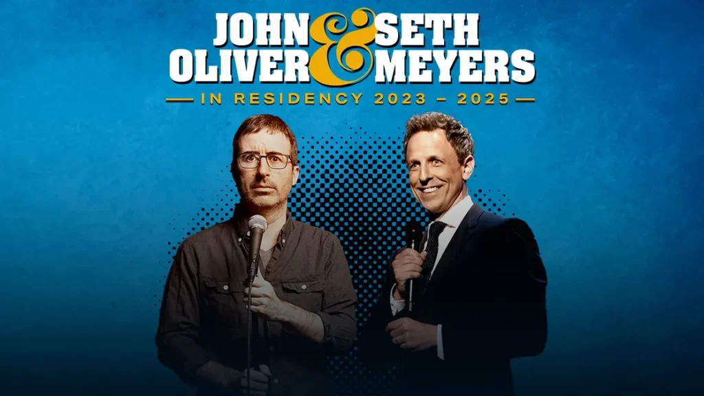 John Oliver & Seth Meyers at Beacon Theatre - NY