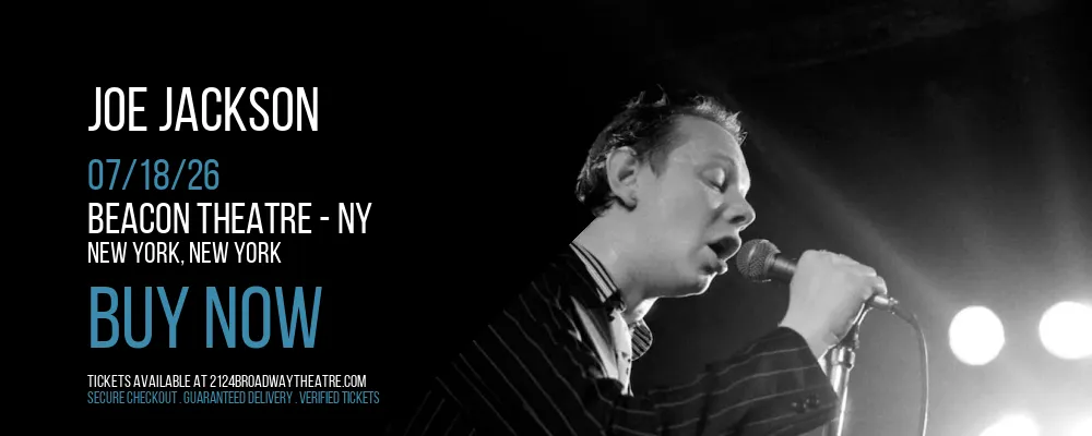 Joe Jackson at Beacon Theatre - NY