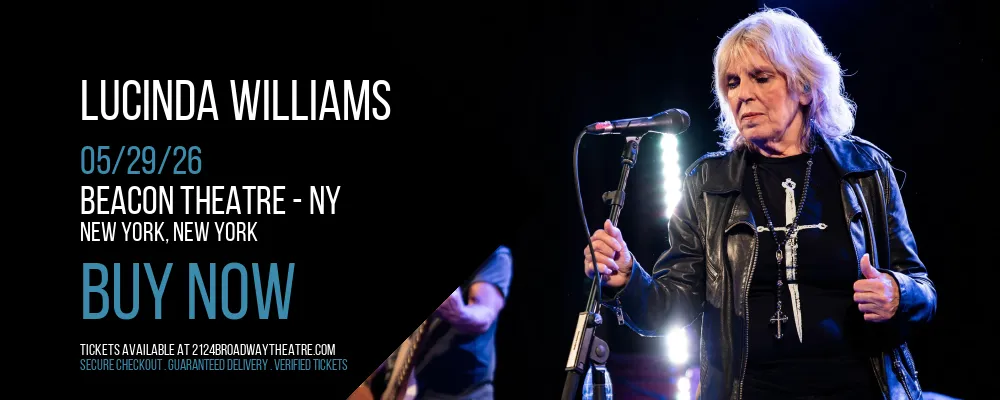 Lucinda Williams at Beacon Theatre - NY