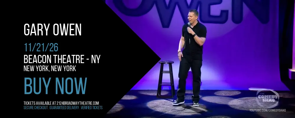 Gary Owen at Beacon Theatre - NY