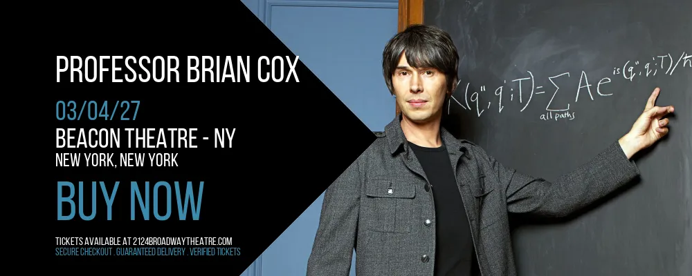 Professor Brian Cox at Beacon Theatre - NY