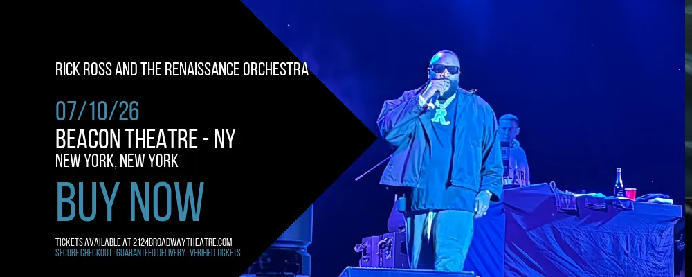 Rick Ross and The Renaissance Orchestra at Beacon Theatre - NY
