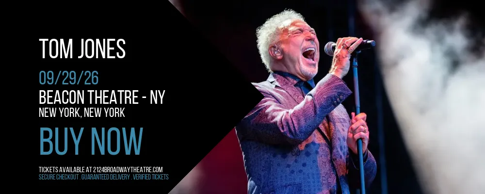 Tom Jones at Beacon Theatre - NY