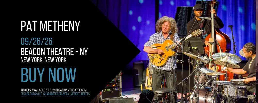 Pat Metheny at Beacon Theatre - NY